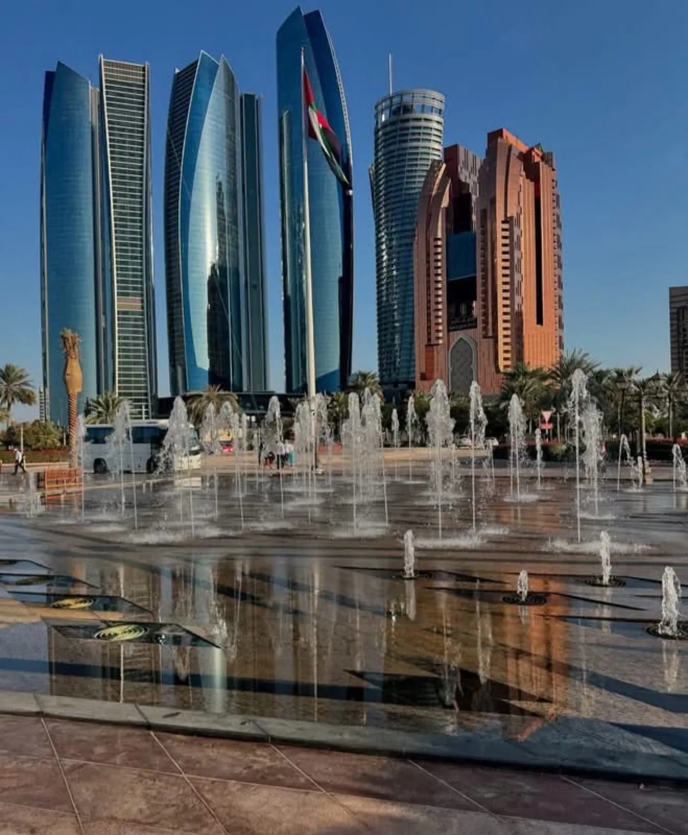 Abu Dhabi Corniche - included in Abu Dhabi day trip from Dubai