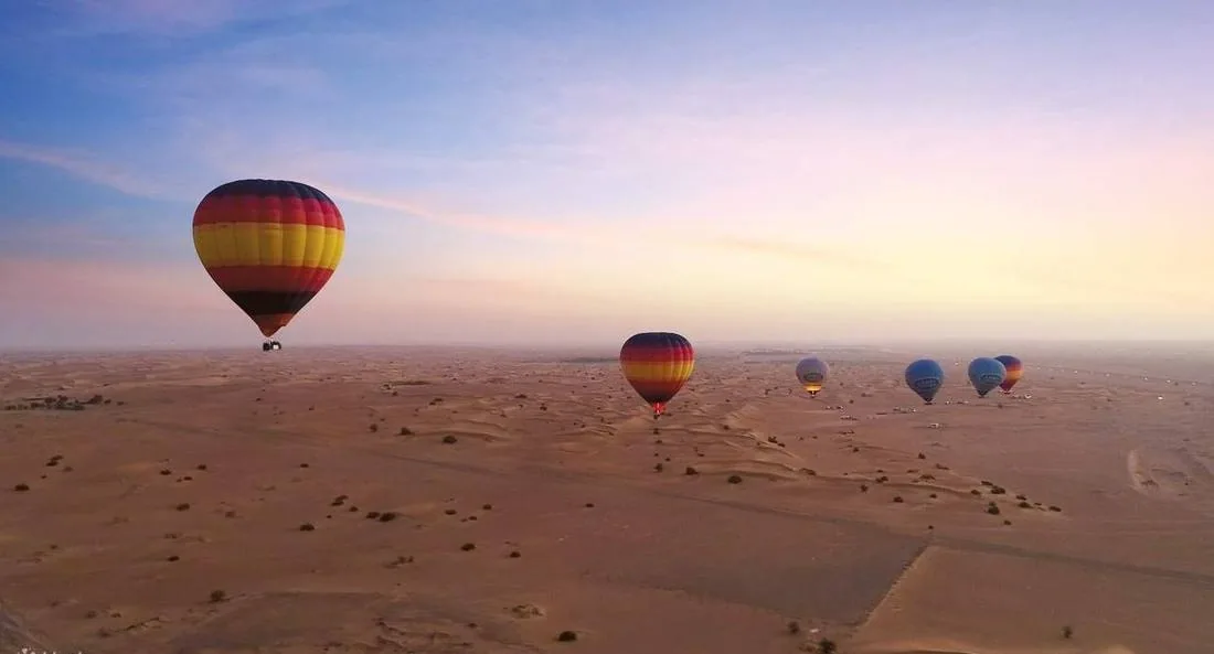 Hot air balloon Dubai
