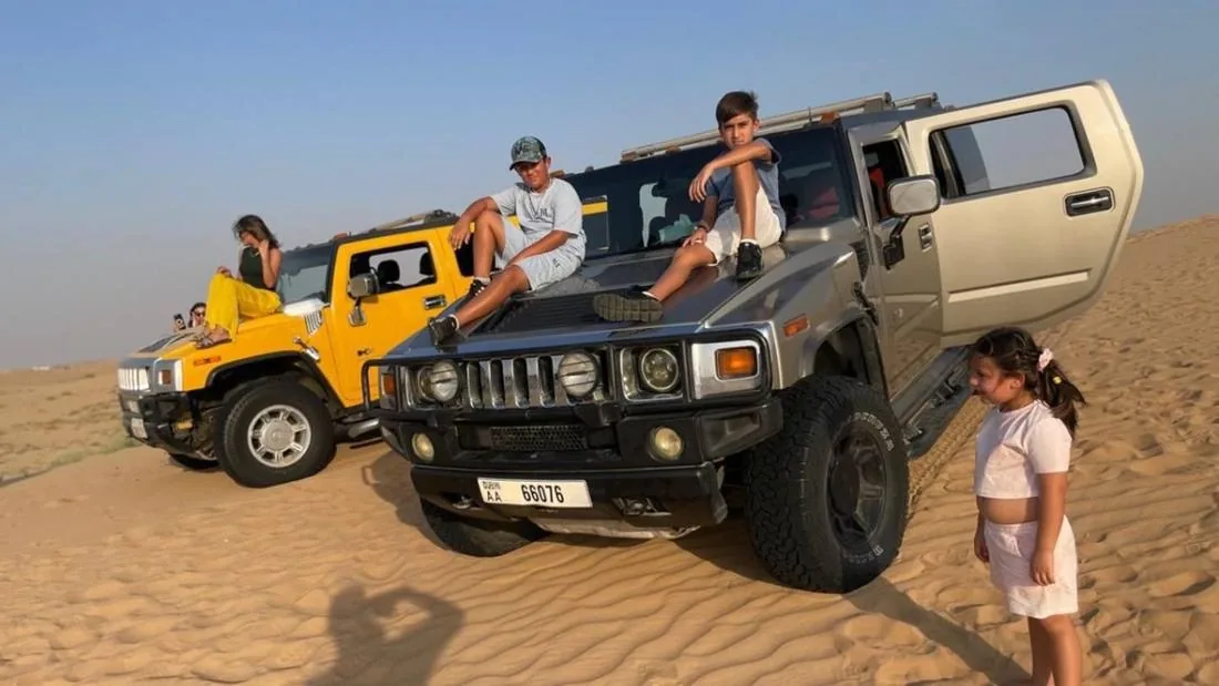 Hummer desert safari Dubai