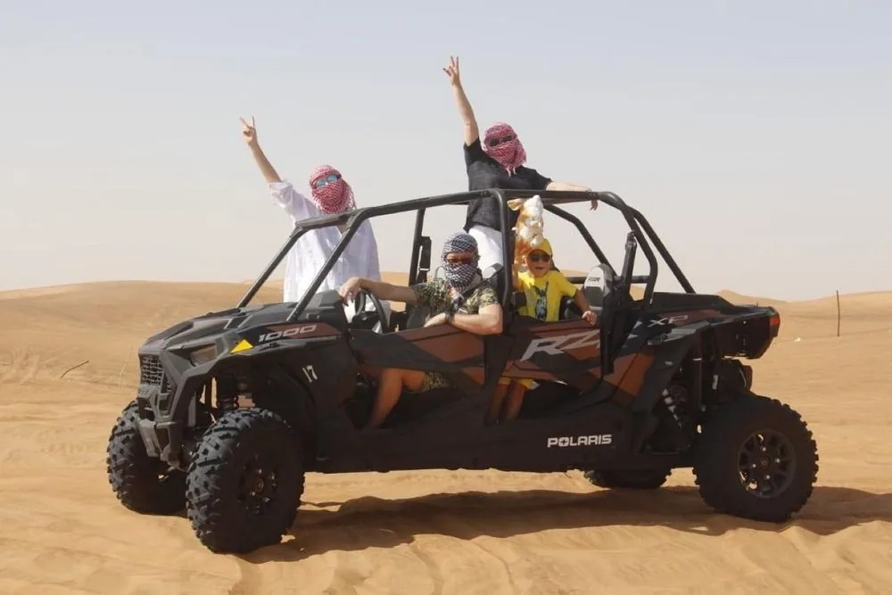 Polaris RZR 4 Seater Family Dune Buggy Dubai